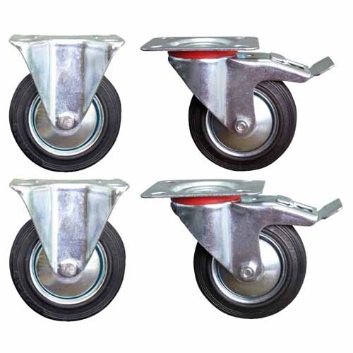 Rubber Castor Set