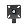 Low profile Nylon Swivel Castor with Brake 50mm Black