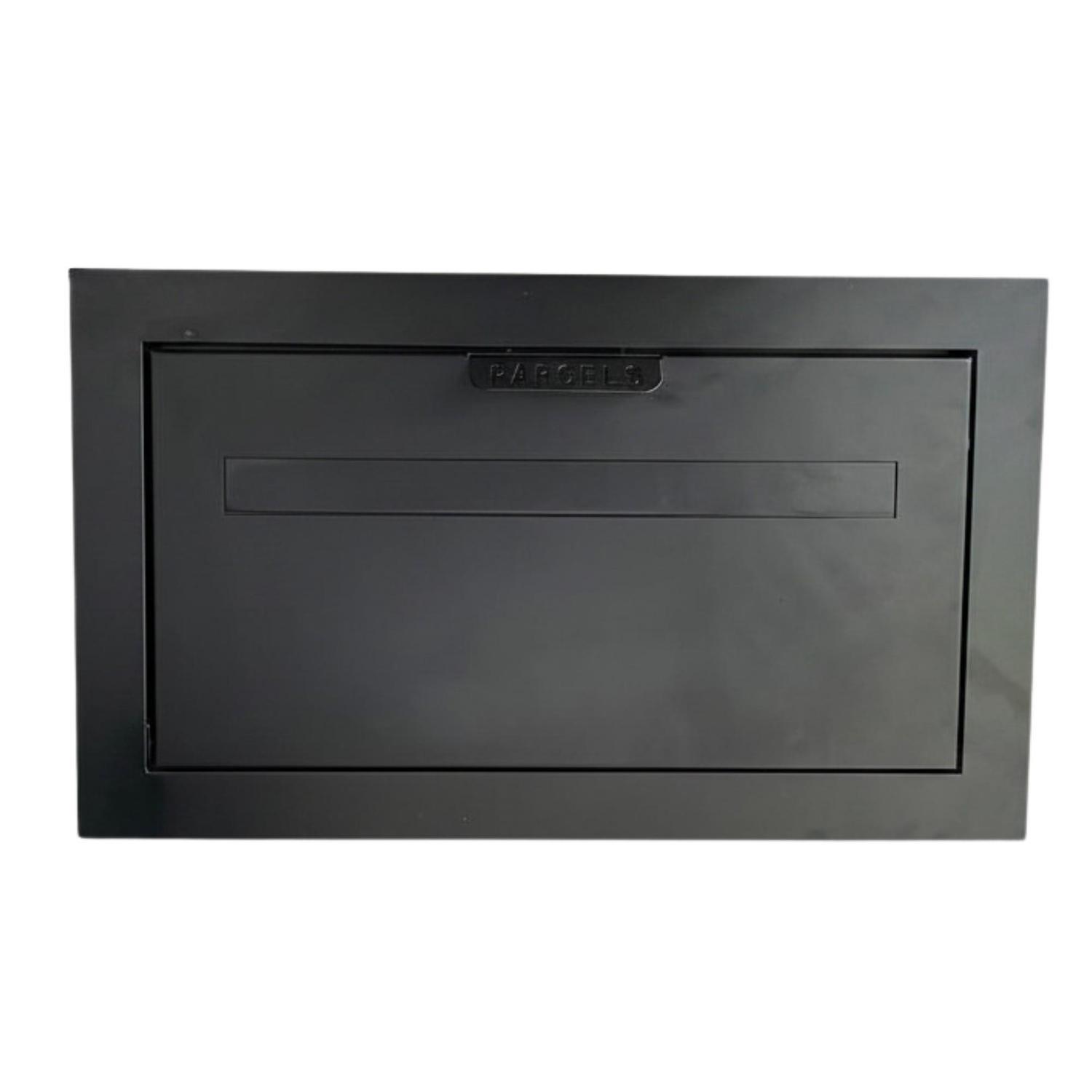 Parcel Letterbox Black