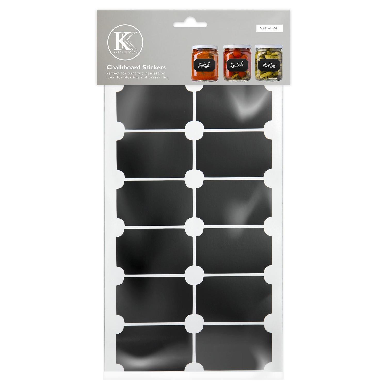 Chalkboard Jar Labels