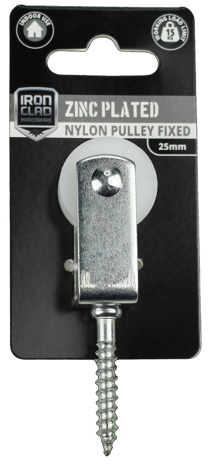 Fixed Pulley 25mm Nylon