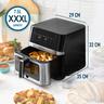 Make everyday cooking easier with a compact air fryer designed for modern family meals. The large viewing window and internal light let you check progress at a glance—no need to pull out the basket and lose heat—so dishes cook evenly and faster.
