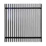 Aluminium Batten Driveway Gate W:1470mm, H:1750mm, D:65mm Black