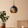 Owl Glass Shade Penant 15cm Smoke