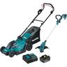 18V 330mm Lawnmower & Line Trimmer Kit 5.0Ah