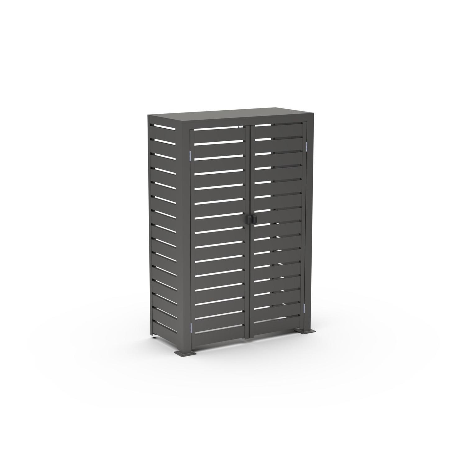 Utility Enclosure D:500mm W:1100mm H:1650mm Slate Grey