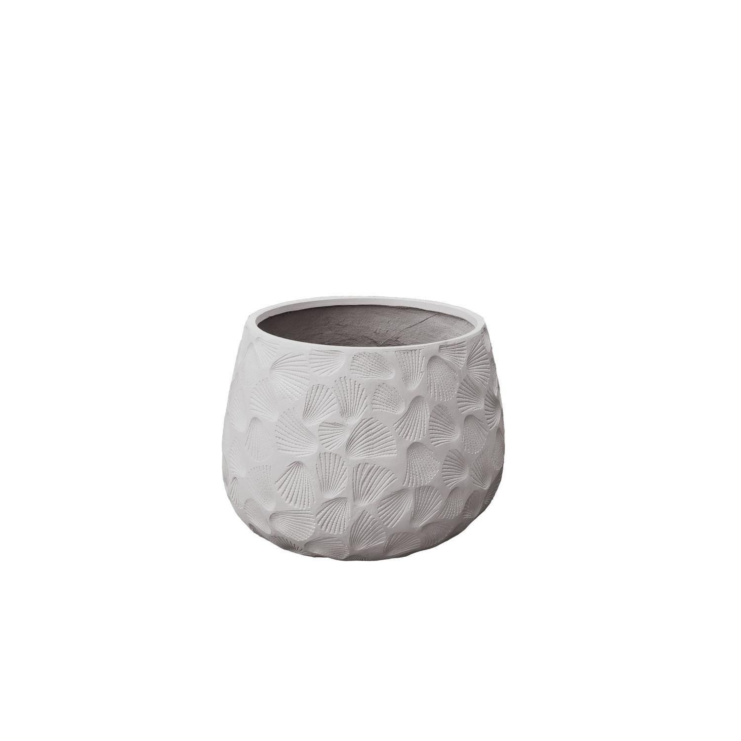 Aquatic Lightweight GRC Pot Medium Shelled Oyster D46 x H35cm