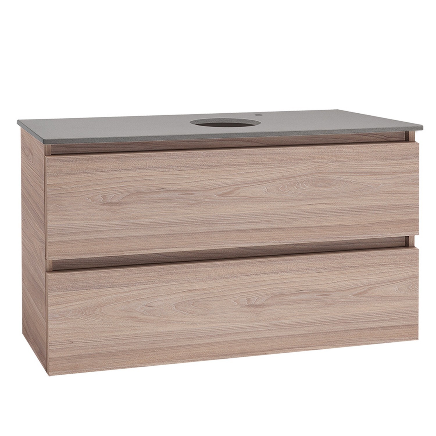Valencia Wall Hung Single Bowl 2 Drawers