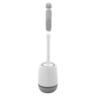 Dispensing TPR Toilet Brush  Grey/White