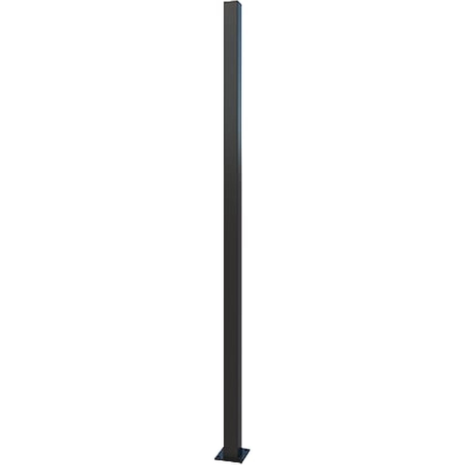 Flanged Post Steel H: 65x65mm x W: 1900mm Thunder
