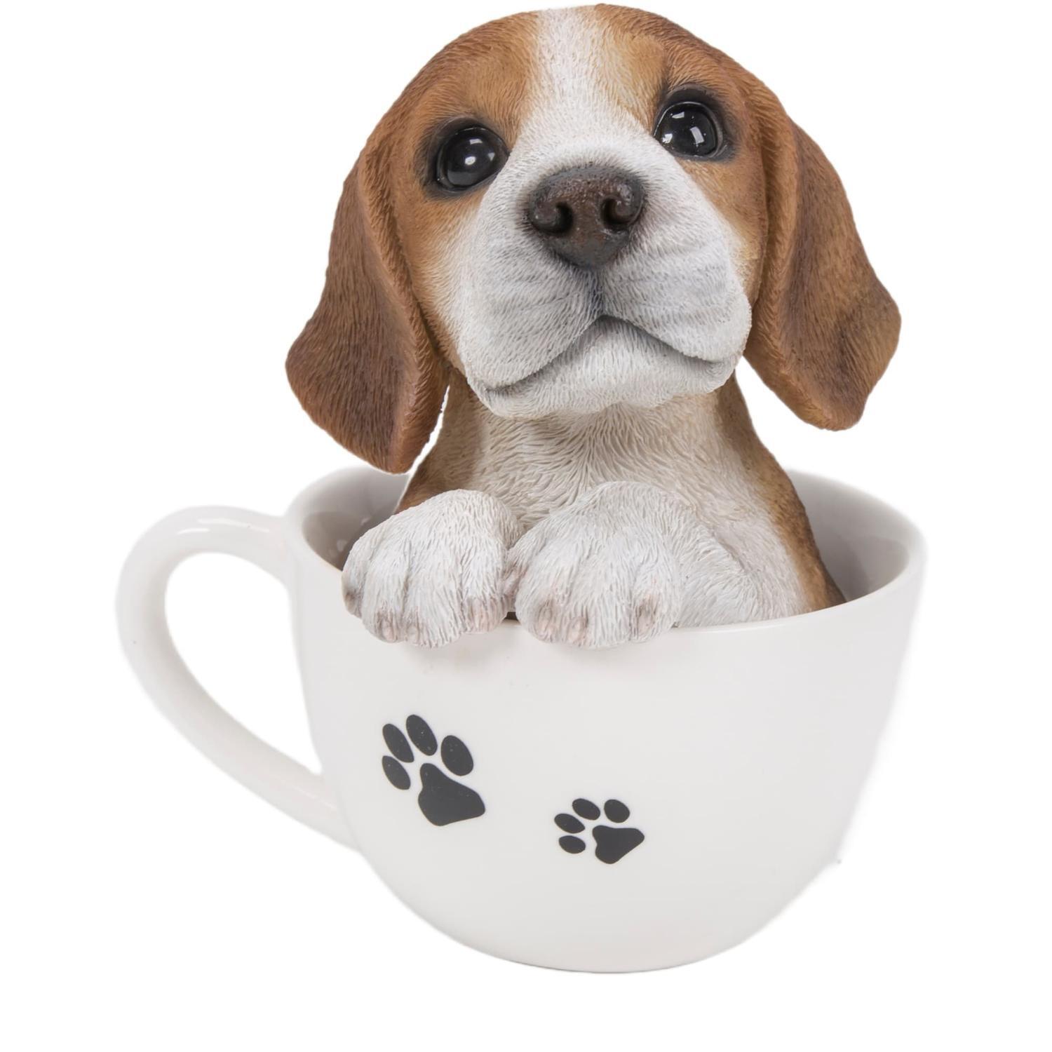 Teacup Beagle Dog Ornament