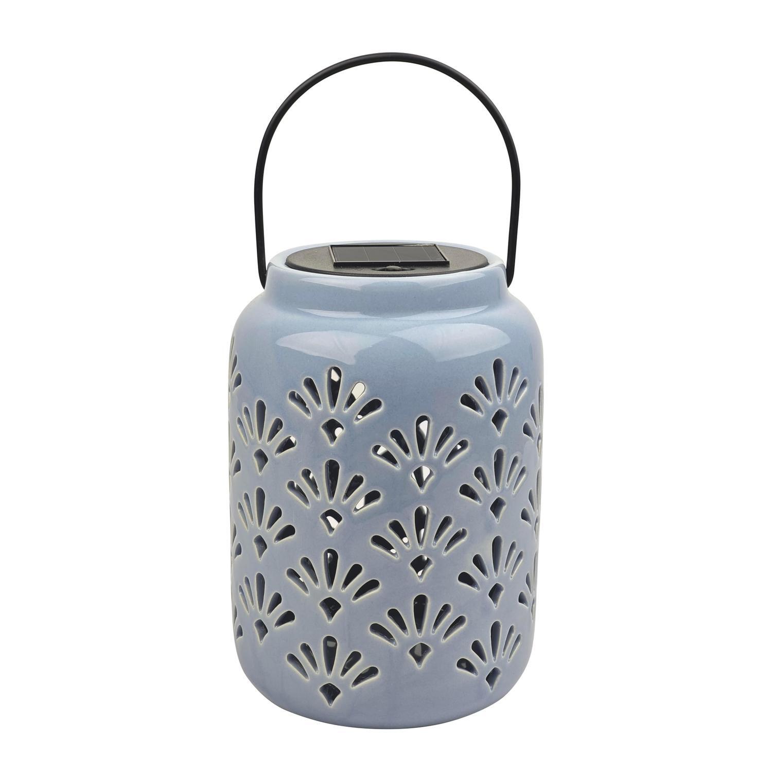 Sea Mist Ceramic Light 19cm Blue