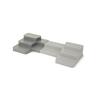 Expandable Tiered Organiser Grey