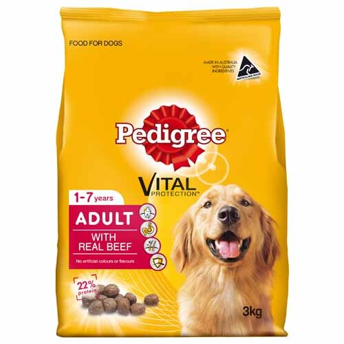 Adult Dry Dog Food with Real Beef
