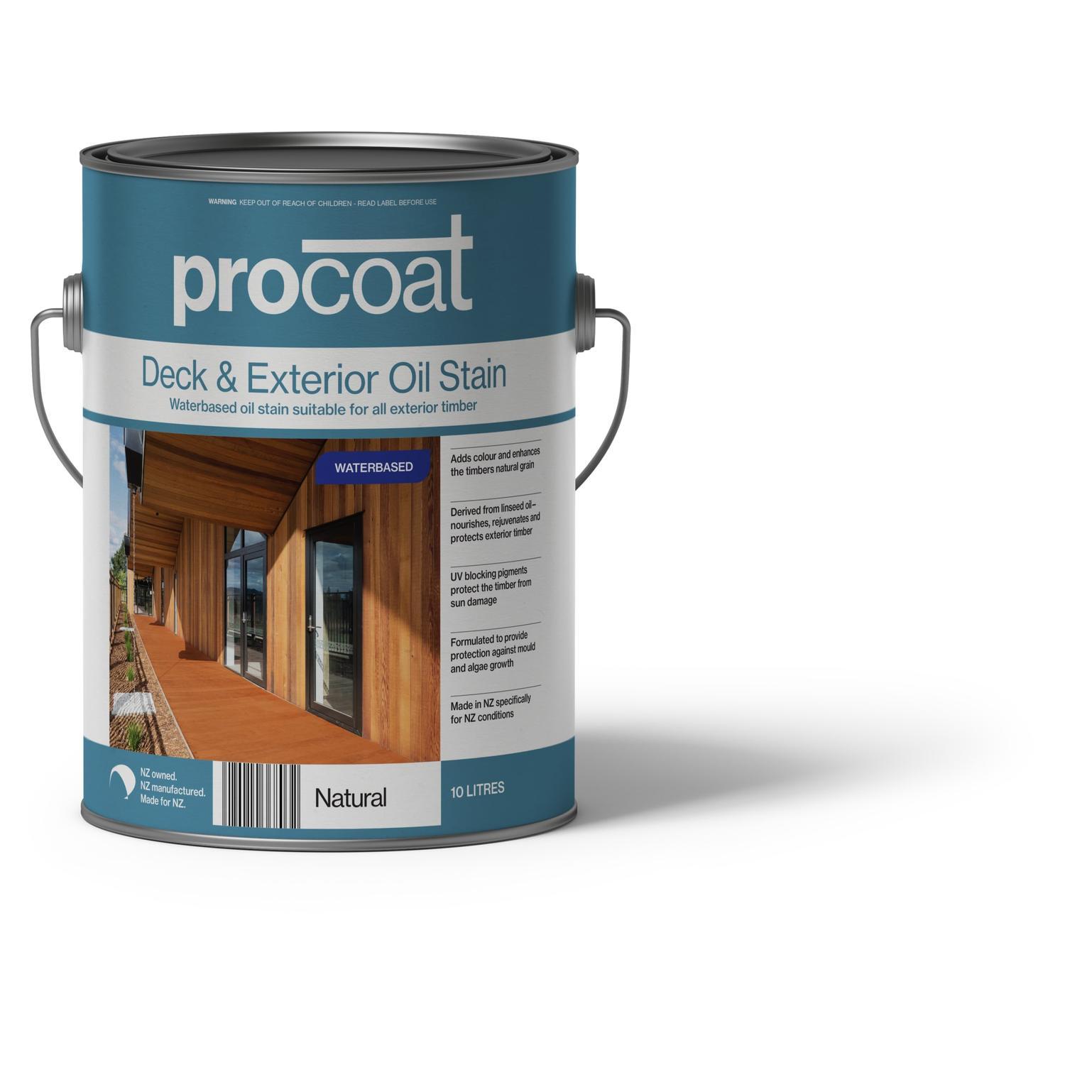 Deck and Exterior Oil Stain Waterbased