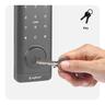 Electronic Smart Lever Handle  Black Finish