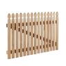 Picket Gate - Gothic Profile Top W: 1460mm, H: 900mm