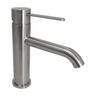 CURVATO Basin Mixer Brushed Stainless