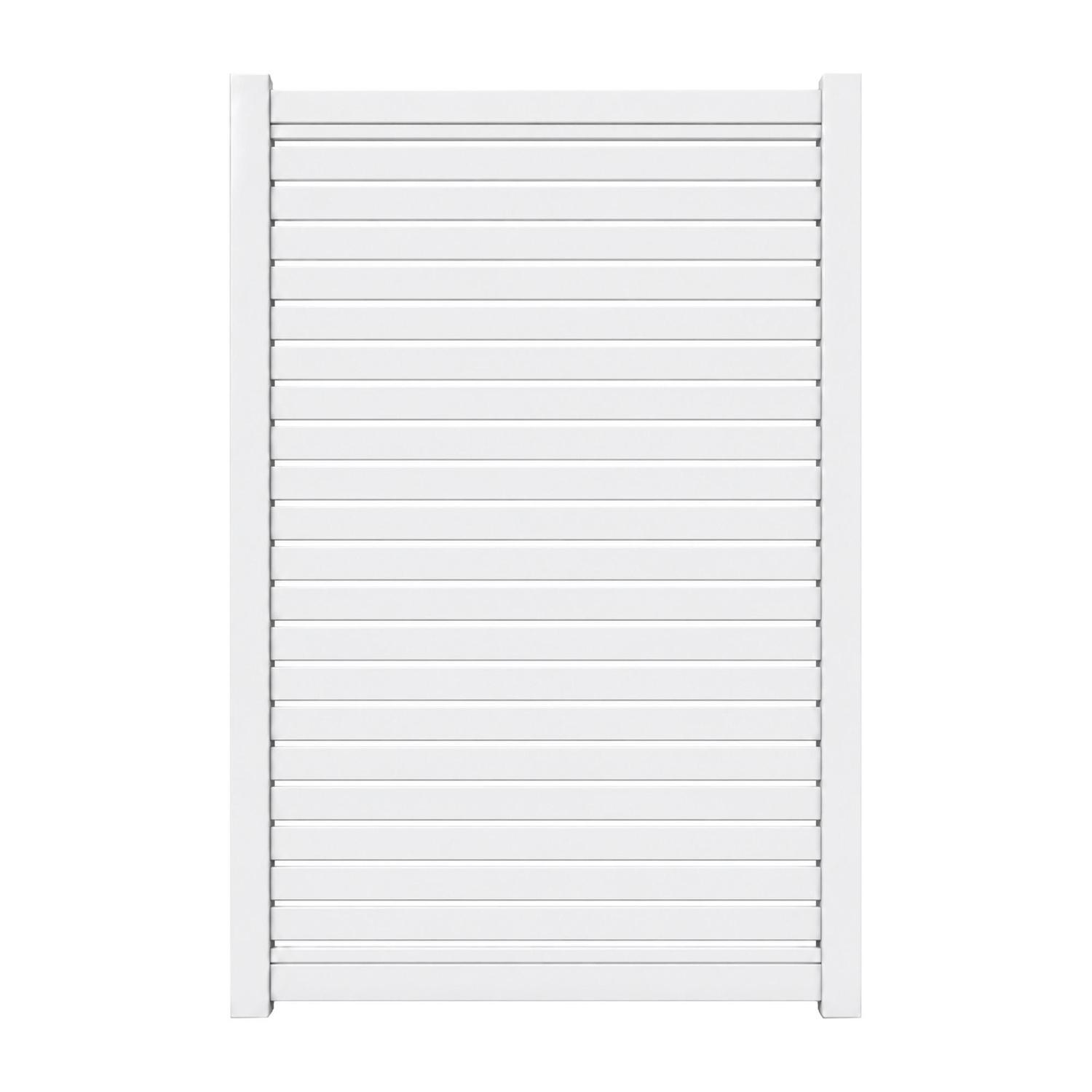 Valla Series 65mm Slat Gate H:1800mm x W:1200mm White