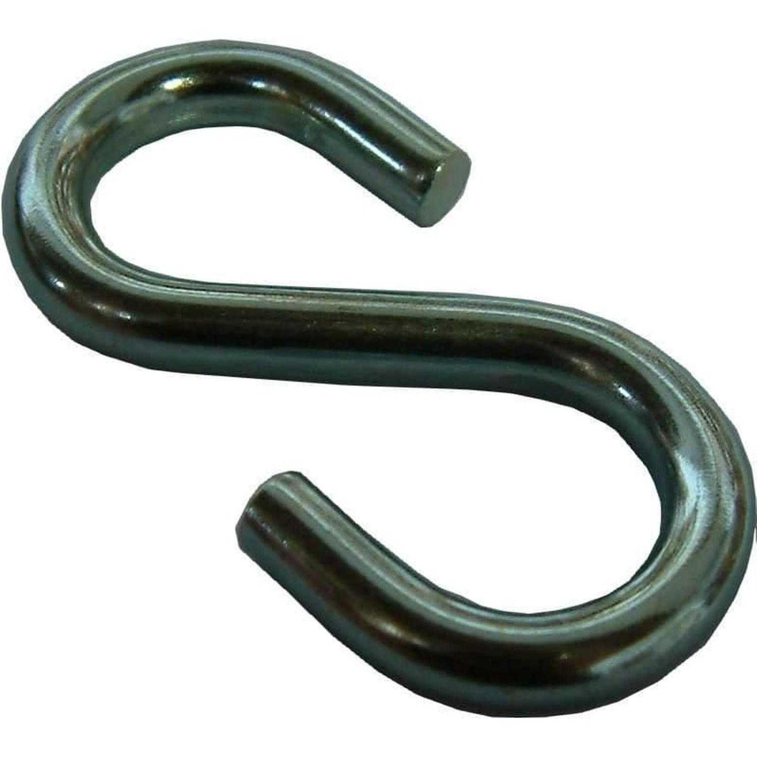 S-Hook Zinc Plated 8mm x 65mm