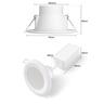 Akari 7.5W White and Colour Ambiance Downlight 4-pack