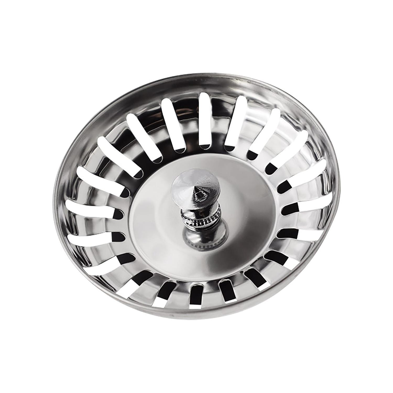 Basket Waste Plug H: 47mm, W: 80mm, D:80mm Chrome