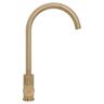 Gooseneck Sink Mixer  Brushed Gold
