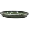 Glazed Round Saucer 36cm Forest Green