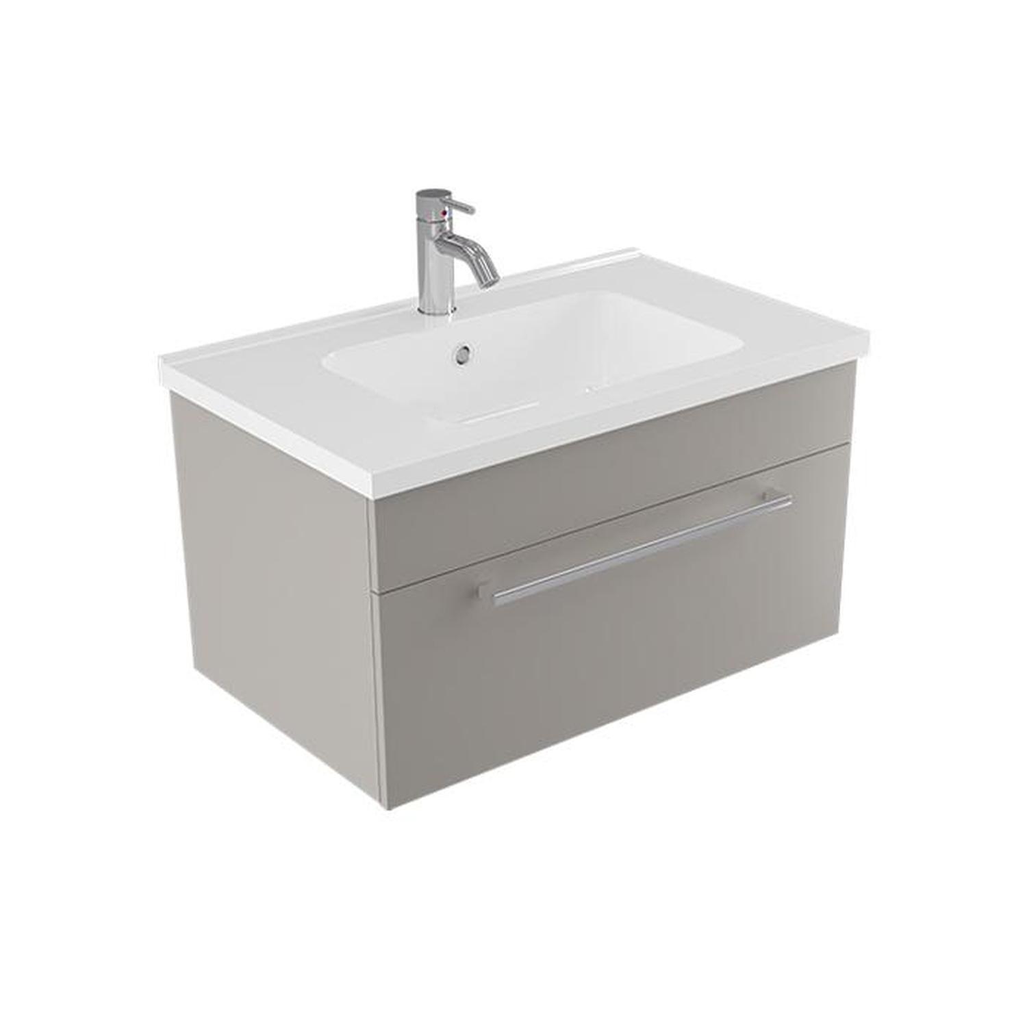 Wall Vanity 750mm Grey