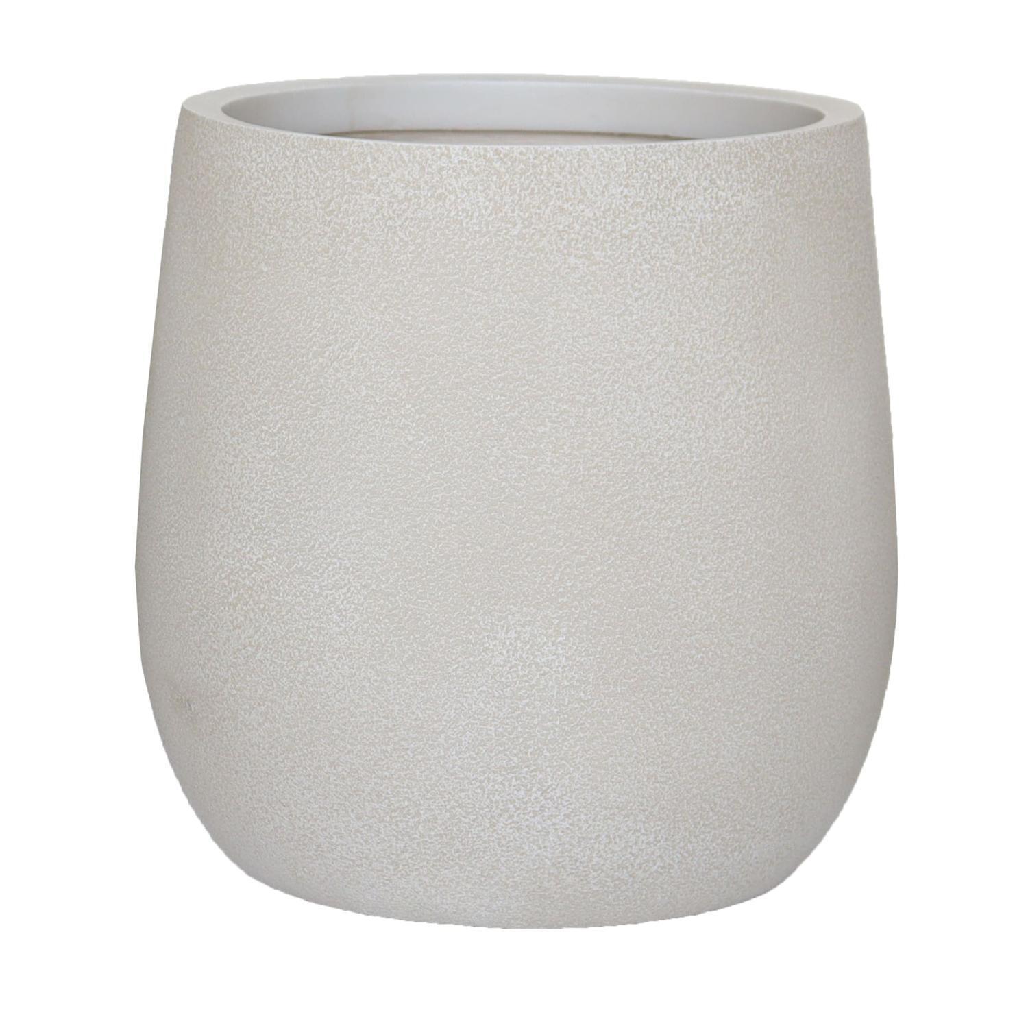 Rose Clayfibre Pot Medium Beige