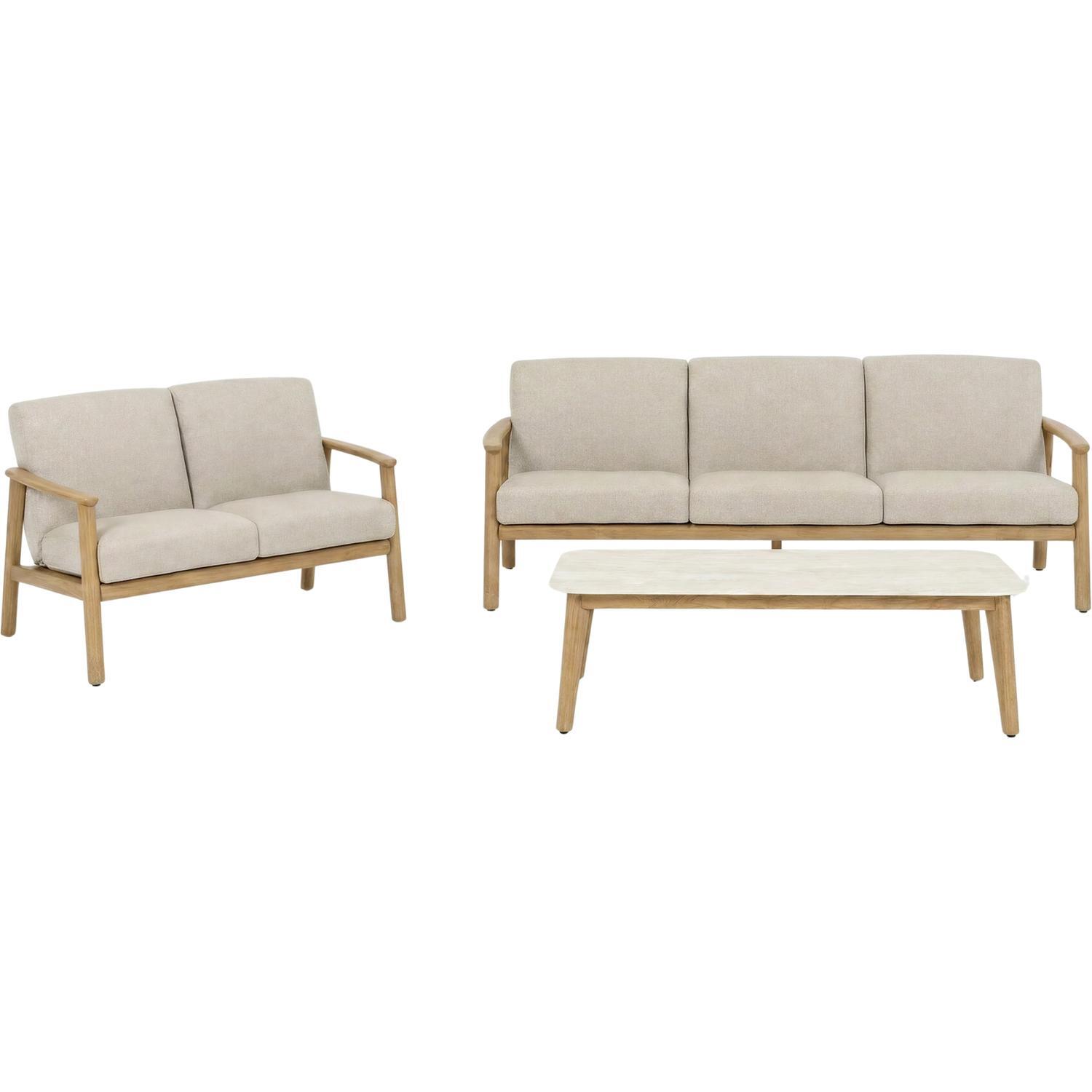 Outdoor Lounge Setting 3 Piece