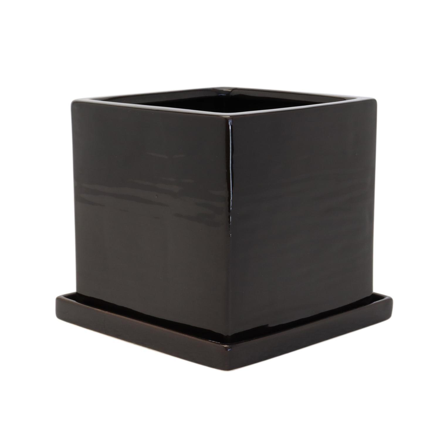 Glazed Indoor Pot