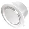 Round Grille 150 mm White