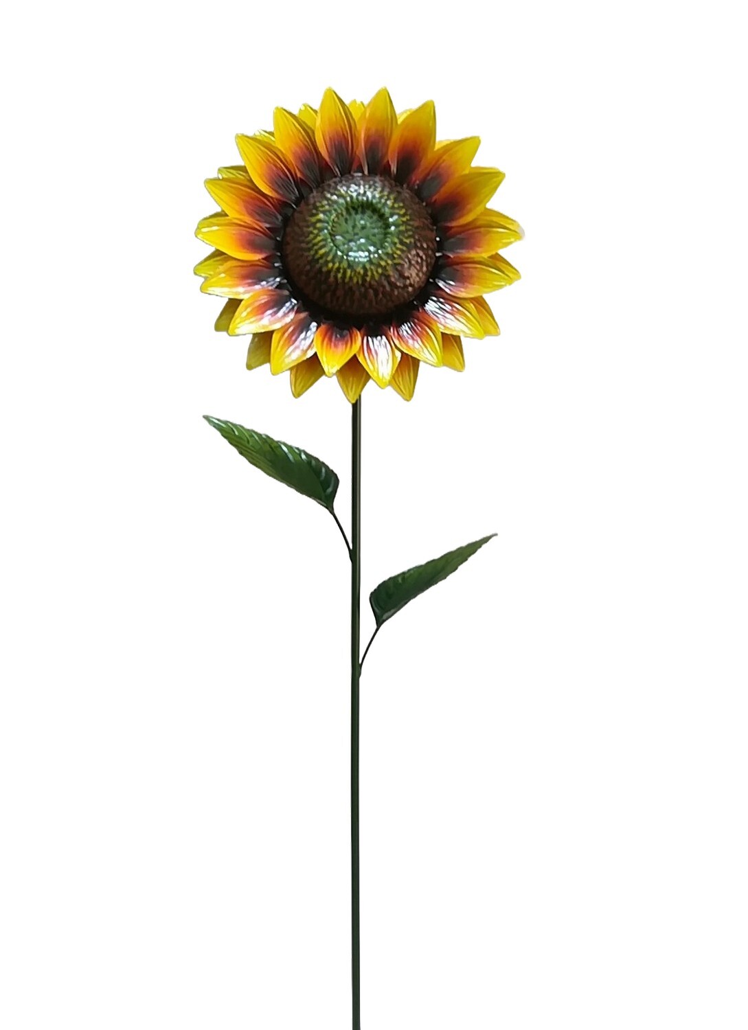 Metal Sunflower on Stake