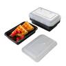 Meal Prep Containers 7 Piece 800ml Black