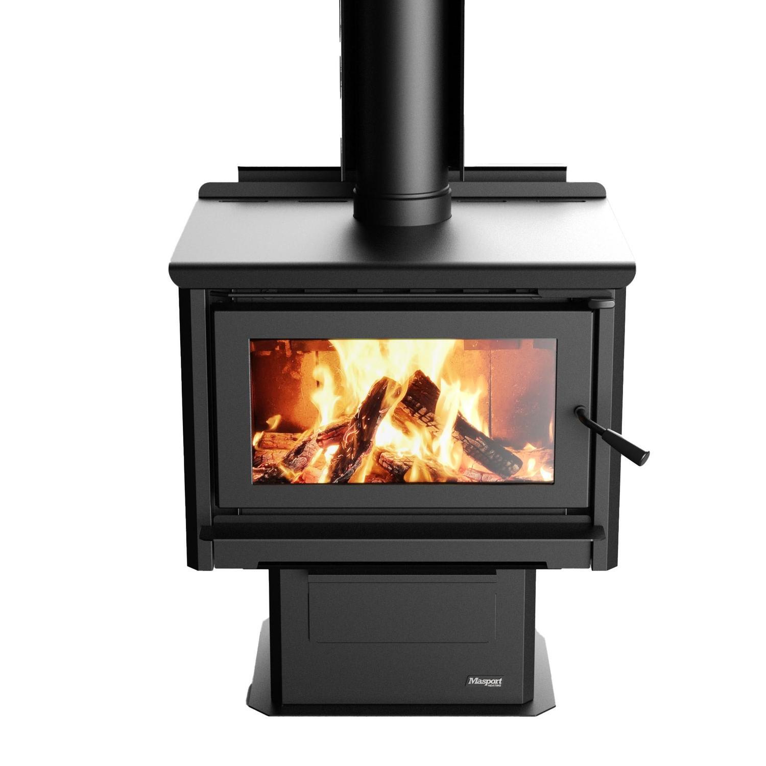 Hurunui Ash Pan Wood Fire & Flue Kit