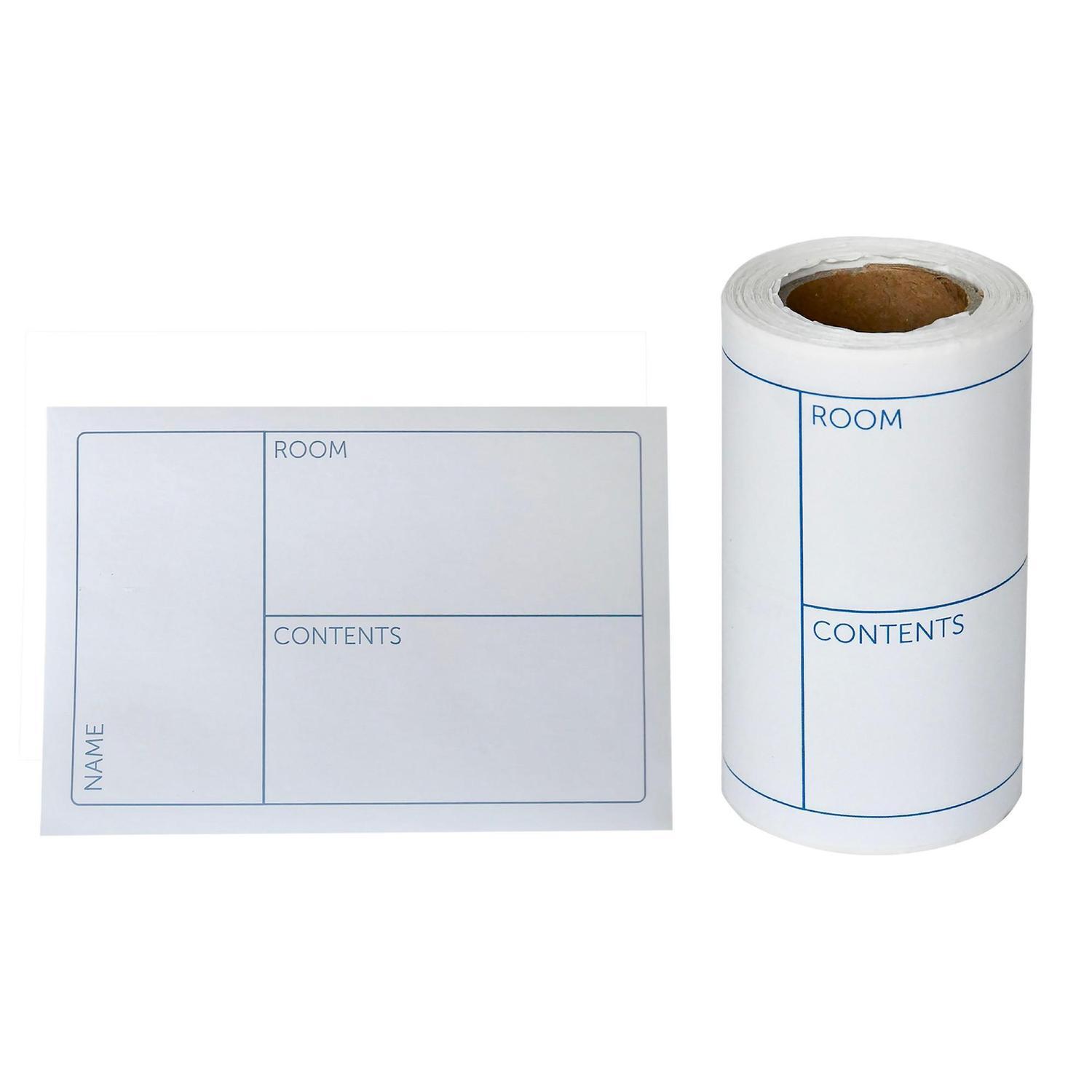 Moving Label Roll 50pcs/roll White
