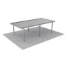 Single Carport L: 7250mm, W:3600mm, H:2100mm Zinc