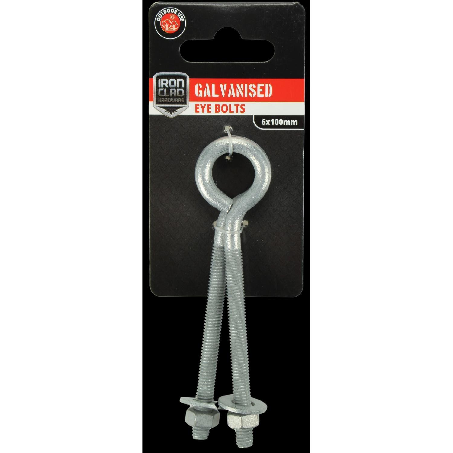 Eye Bolt 6x100mm Galvanised