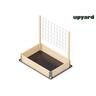 Trellis Mesh Used With Support Stakes To Train Climbing Plants 1.1m L x 0.7m H Galvanised