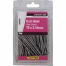 Flat Head Nails 75 x 3.15mm 500g Bright