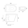 Floor Mount Toilet Package