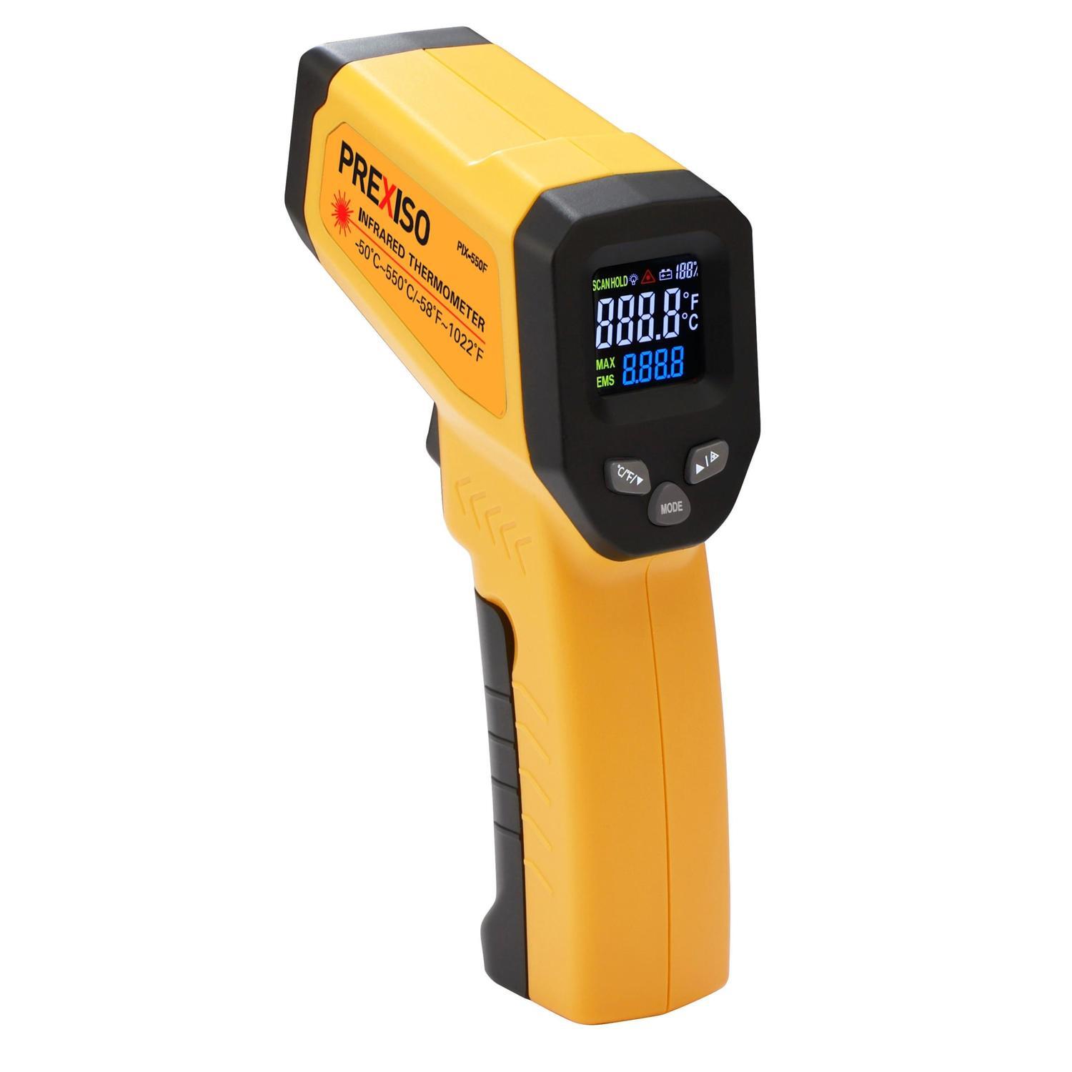 Infrared Thermometer 41 x 160 x 91mm Yellow+black