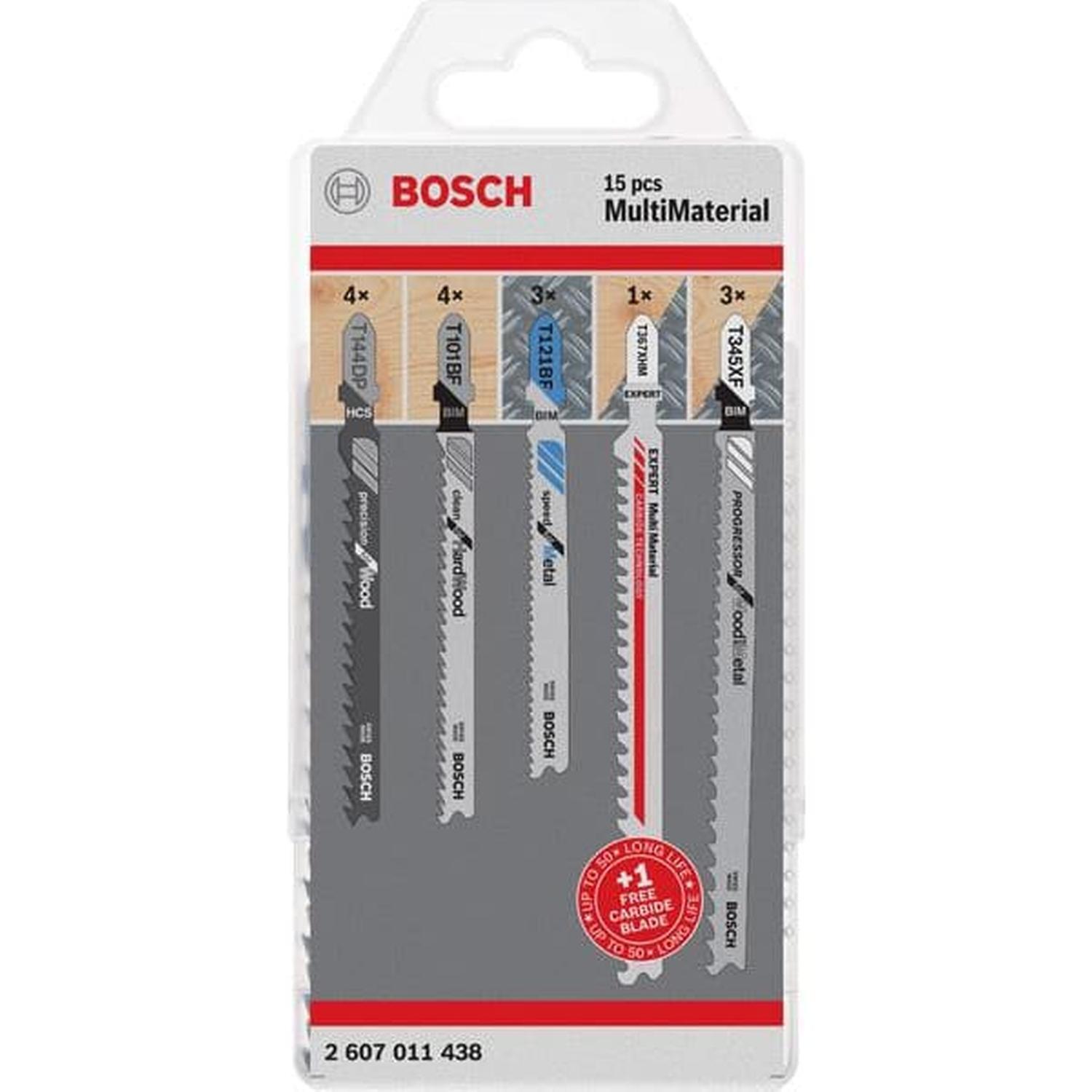 Jigsaw Blade Multi Material 15PC