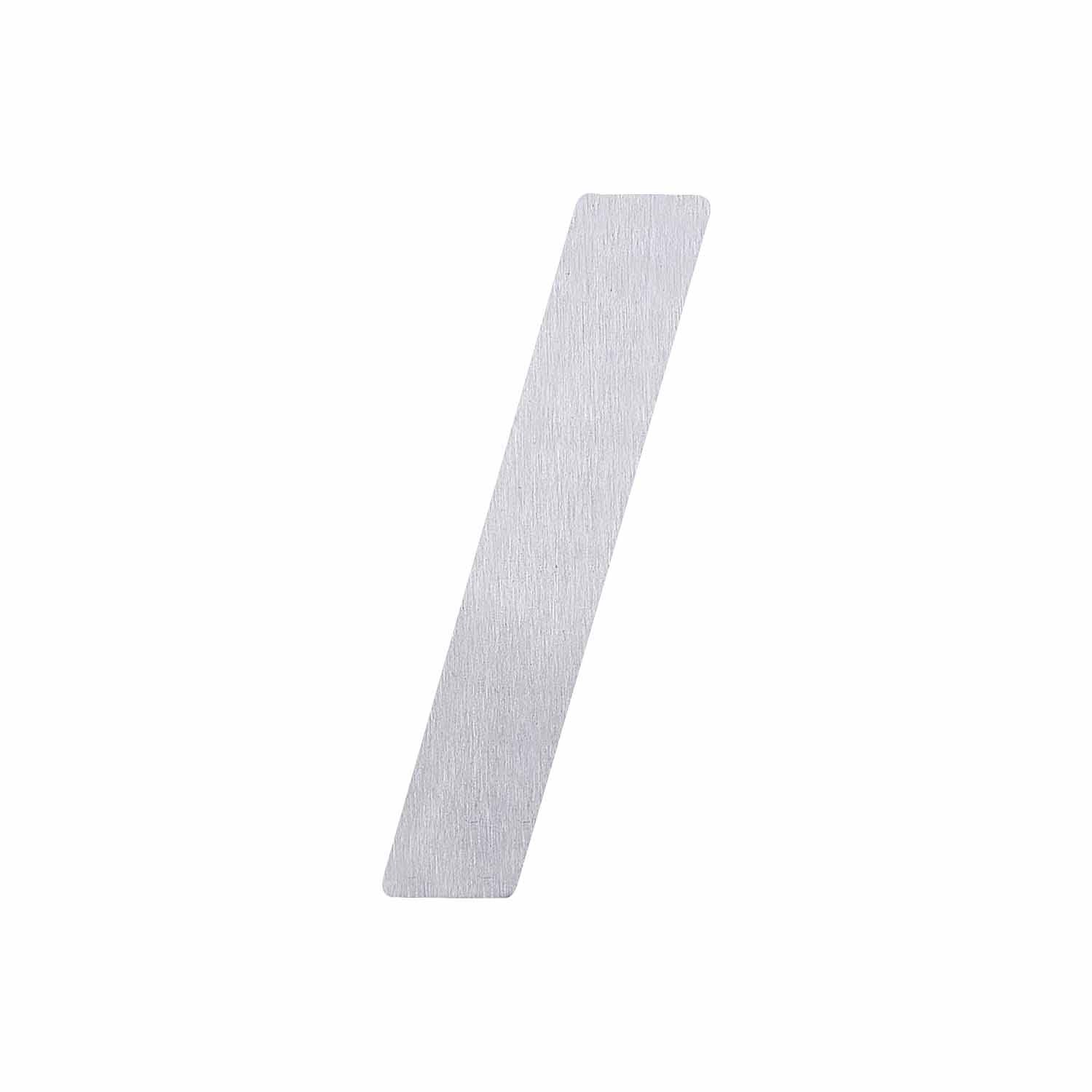 Adhesive Stainless Steel Alphabet /