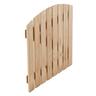 Picket Gate - Round Profile Top W: 900mm, H: 900mm