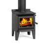 Ultra Tiny Rad 14kW ULEB Wood Fire and Standard Flue Kit