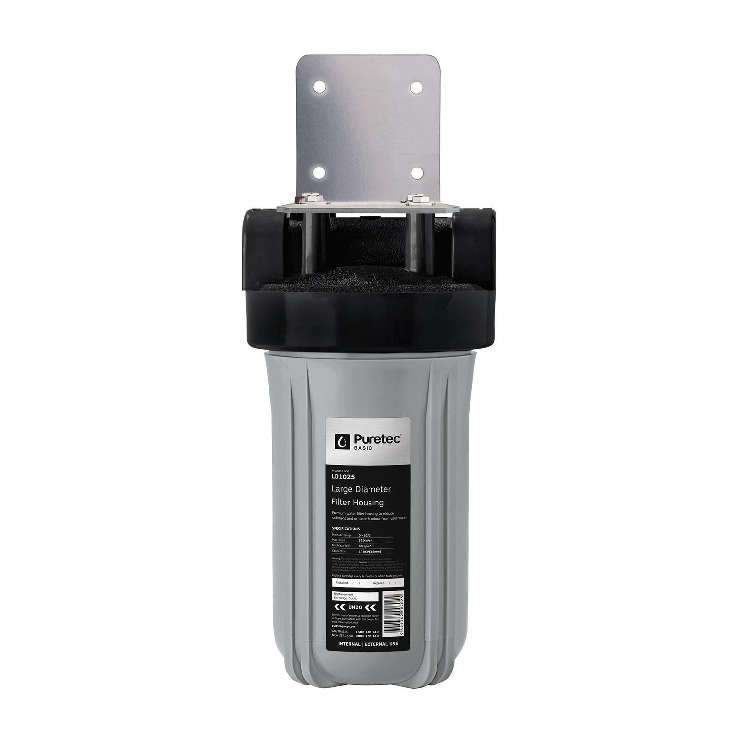 LD1025K Water Filter House Kit 10 inch Grey