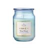 Candle Scented Soy.Bl. Glass 14.5cm
