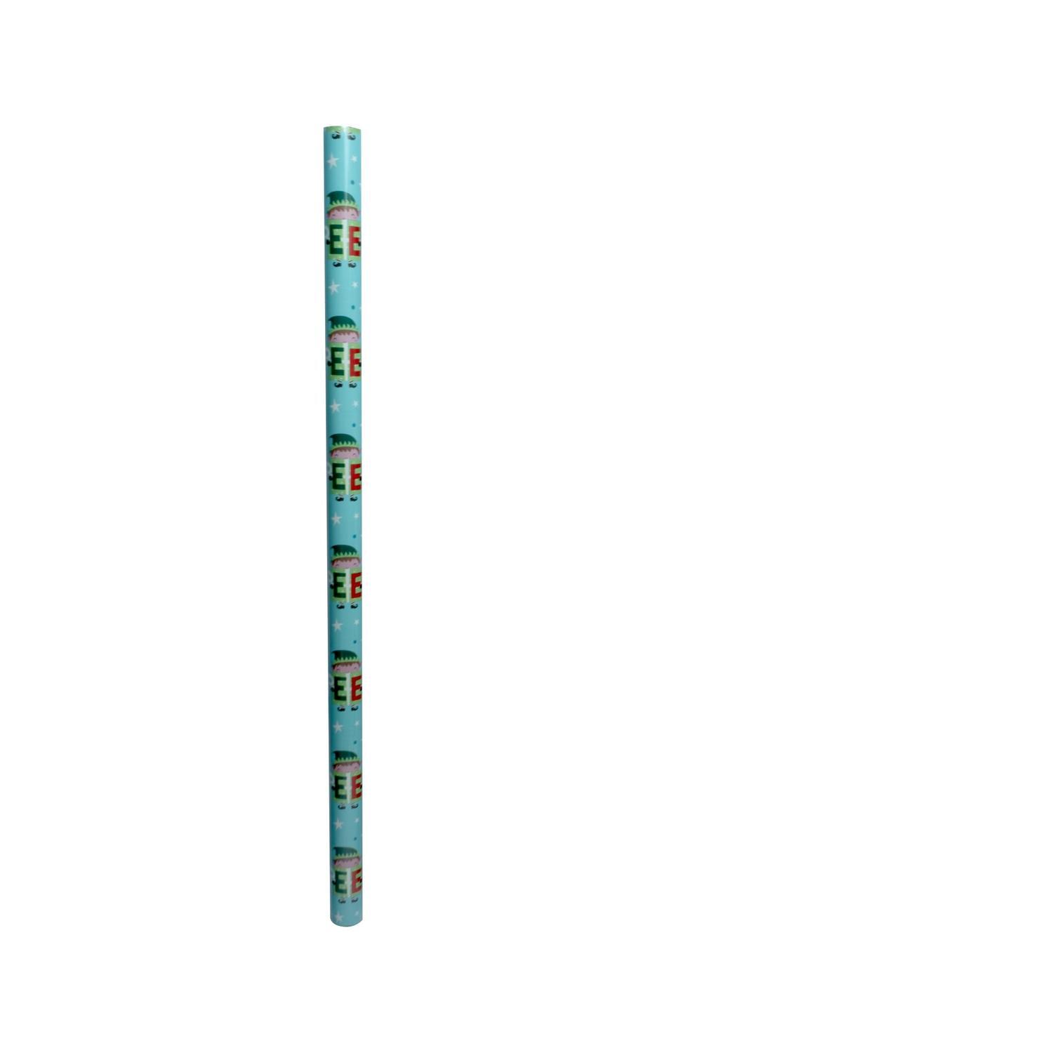 Christmas Wrap 4 m X 69 cm Peeking Green